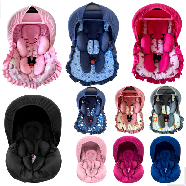 Kit Capa Bebê Conforto Completo Galzerano Cosco Burigotto Voyage Safety 1 st TUTTY BABY Maxi Cosi